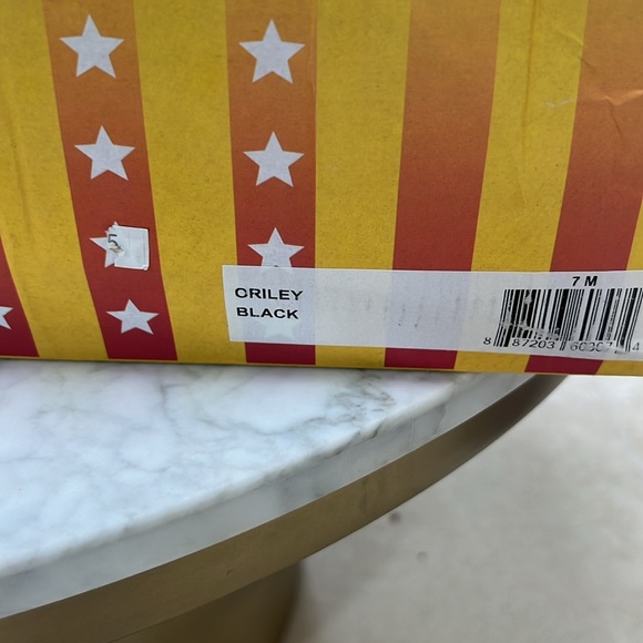 Jeffrey Campbell Vintage. Oriley. Black Leather Bootie. 7M - Picture 8 of 8